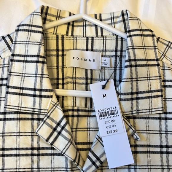 NWT TOPMAN short sleeve shirt - Picture 3 of 7